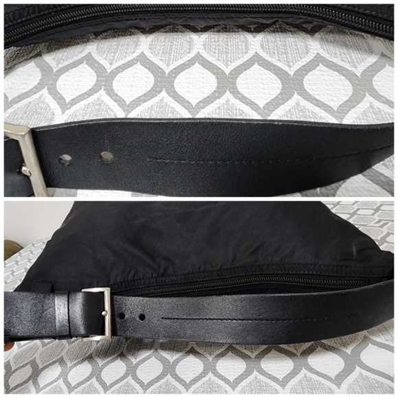Authentic Prada Tessuto Shoulder Bag Black - Picture 11 of 11